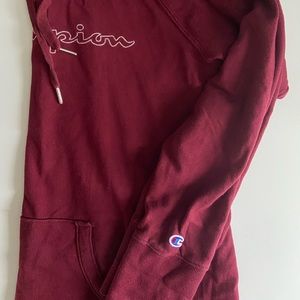 Champion Hoodie ~ maroon colour